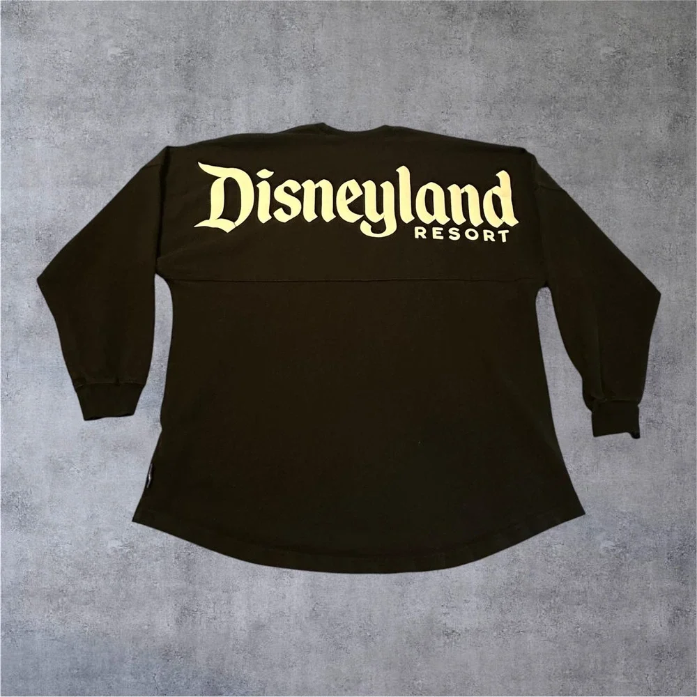 Disney Spirit Jersey Shirt Adult Large Black EST 1955 Disneyland L